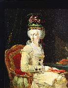 Johann Zoffany Archduchess Maria Amalia of Austria painting